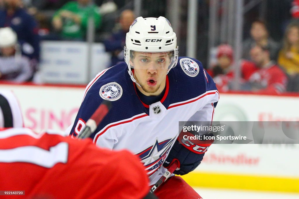 NHL: FEB 20 Blue Jackets at Devils