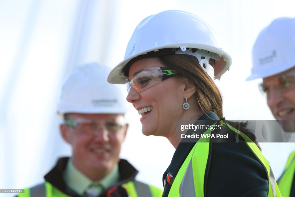 The Duke And Duchess of Cambridge Visit Sunderland