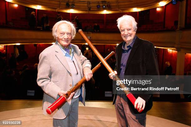 Honorary Brigadier" for the quality of his programming, Director of Poche-Montparnasse Theater, Philippe Tesson and "Honorary Brigadier" for...