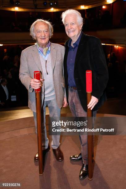 Honorary Brigadier" for the quality of his programming, Director of Poche-Montparnasse Theater, Philippe Tesson and "Honorary Brigadier" for...