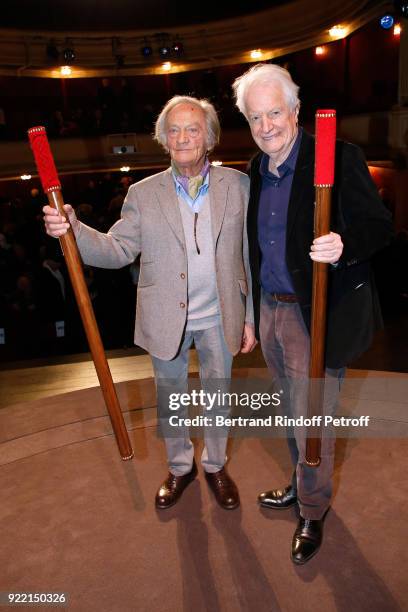 Honorary Brigadier" for the quality of his programming, Director of Poche-Montparnasse Theater, Philippe Tesson and "Honorary Brigadier" for...