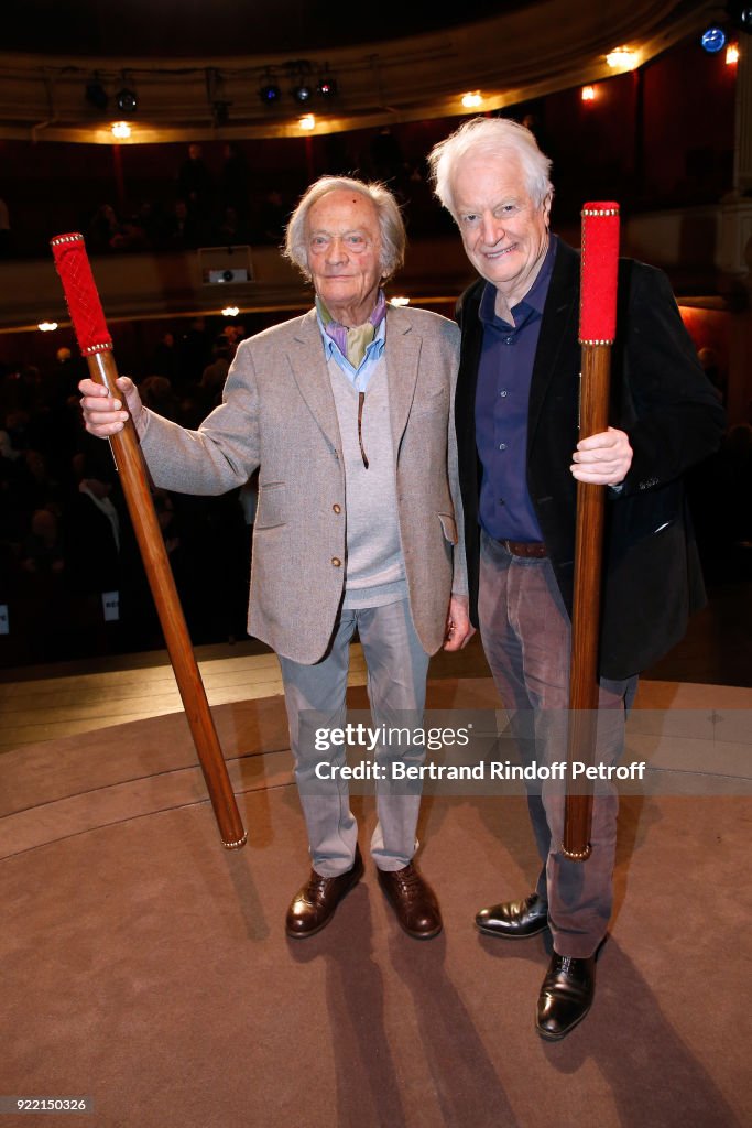 "Le Prix Du Brigadier 2017" Award At Theatre Montparnasse In Paris