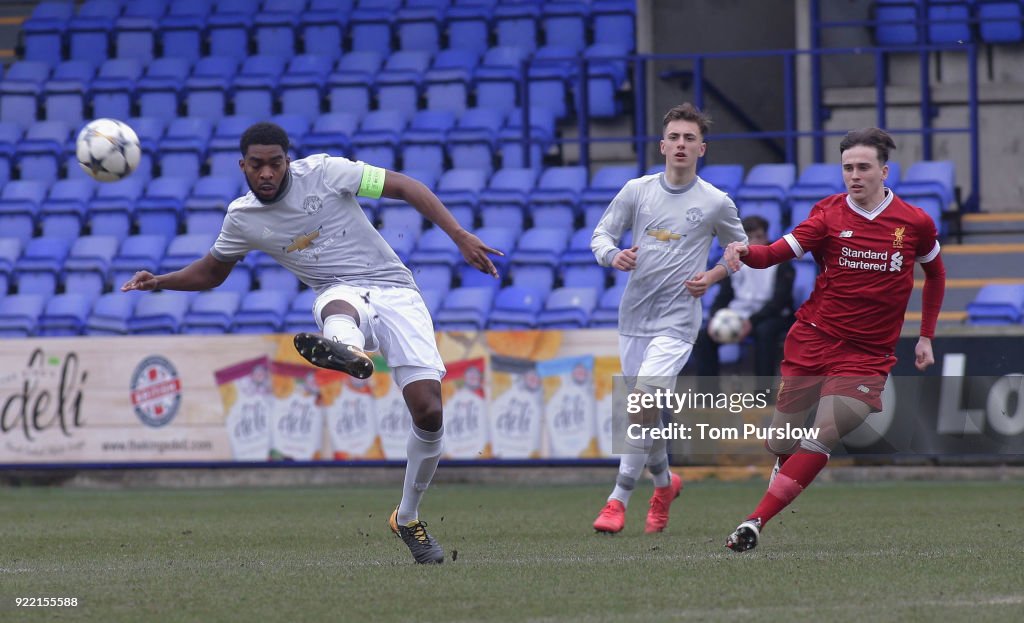 Liverpool v Manchester United: UEFA Youth League