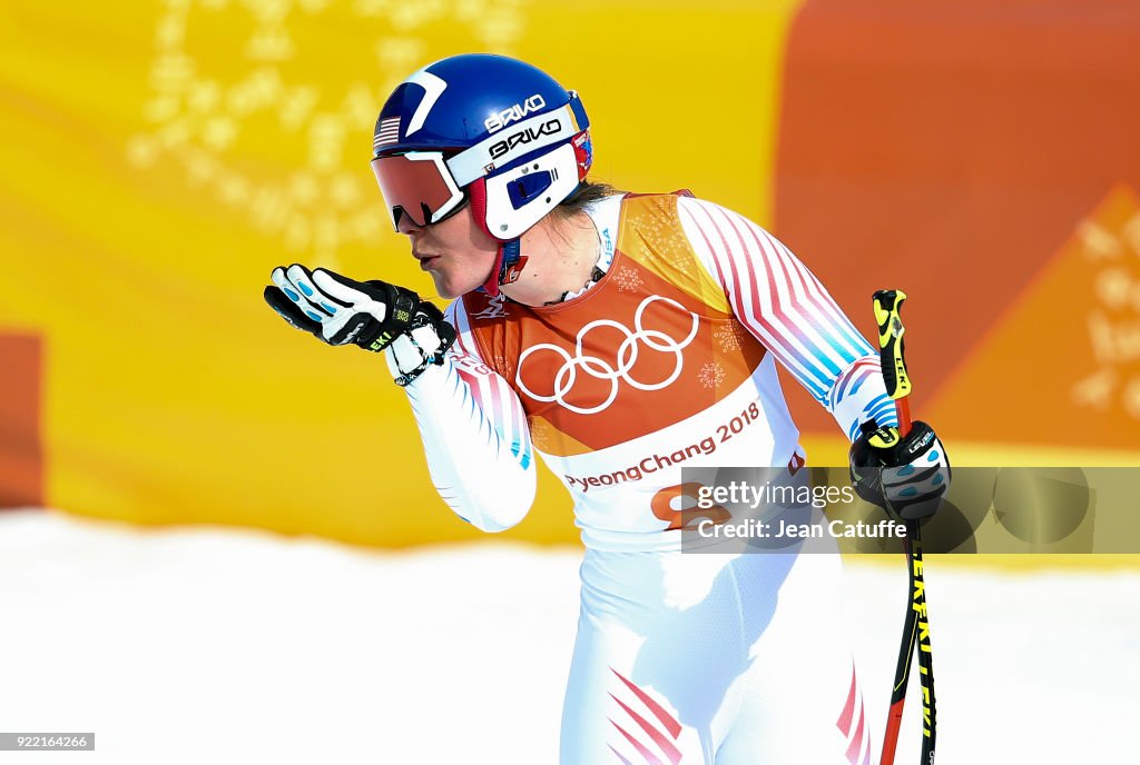 Alpine Skiing - Winter Olympics Day 12