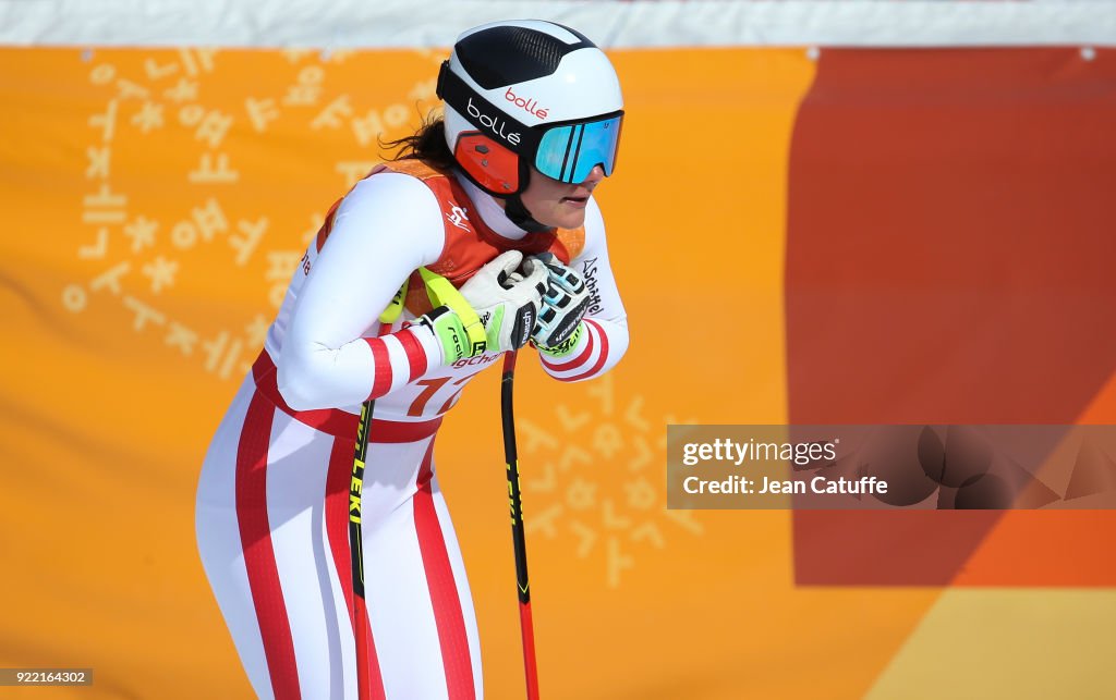 Alpine Skiing - Winter Olympics Day 12