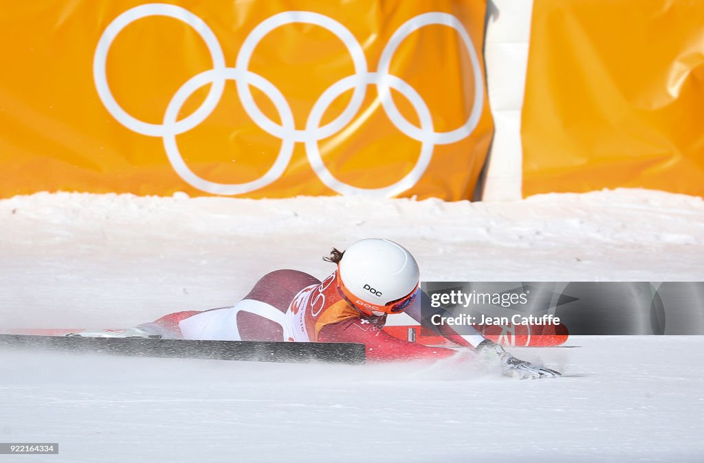 Alpine Skiing - Winter Olympics Day 12