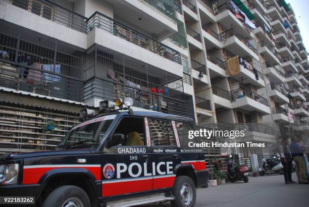 Year-old man walked to police and told them that his wife committed suicide by hanging herself after killing their pet dog at their tenth floor flat...