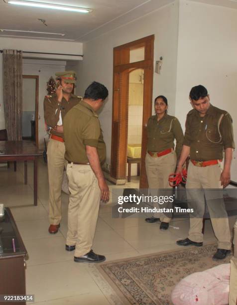 Year-old man walked to police and told them that his wife committed suicide by hanging herself after killing their pet dog at their tenth floor flat...