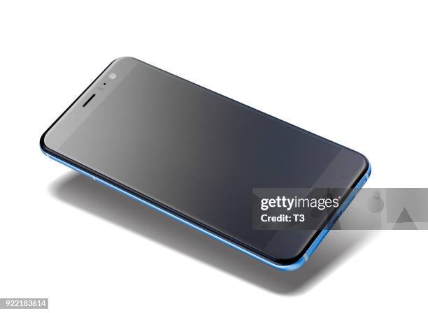 An HTC U11 smartphone with a Blue finish, taken on June 7, 2017.