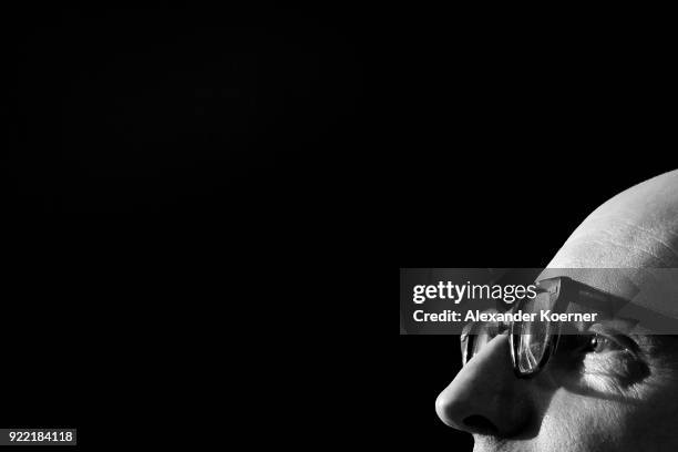 Steven Soderbergh poses at the 'Unsane' photo call during the 68th Berlinale International Film Festival Berlin at Grand Hyatt Hotel on February 21,...