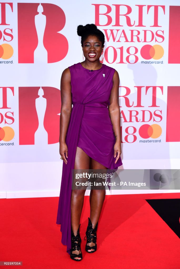 Brit Awards 2018 - Arrivals - London