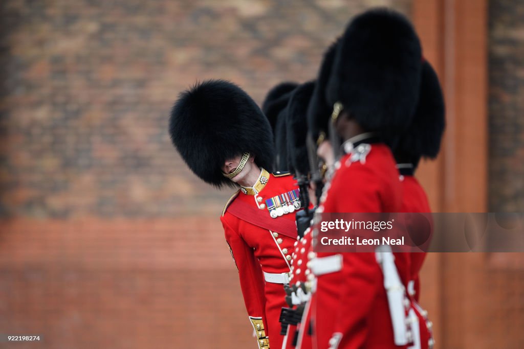 Major General's Inspection Of The 1st Battalion Coldstream Guards