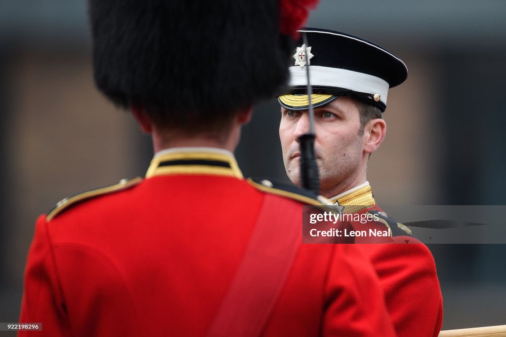 Major General's Inspection Of The 1st Battalion Coldstream Guards