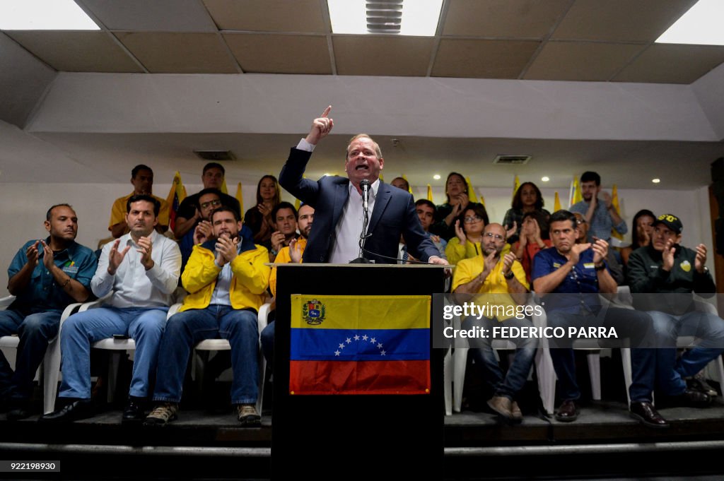 VENEZUELA-POLITICS-CRISIS-OPPOSITION