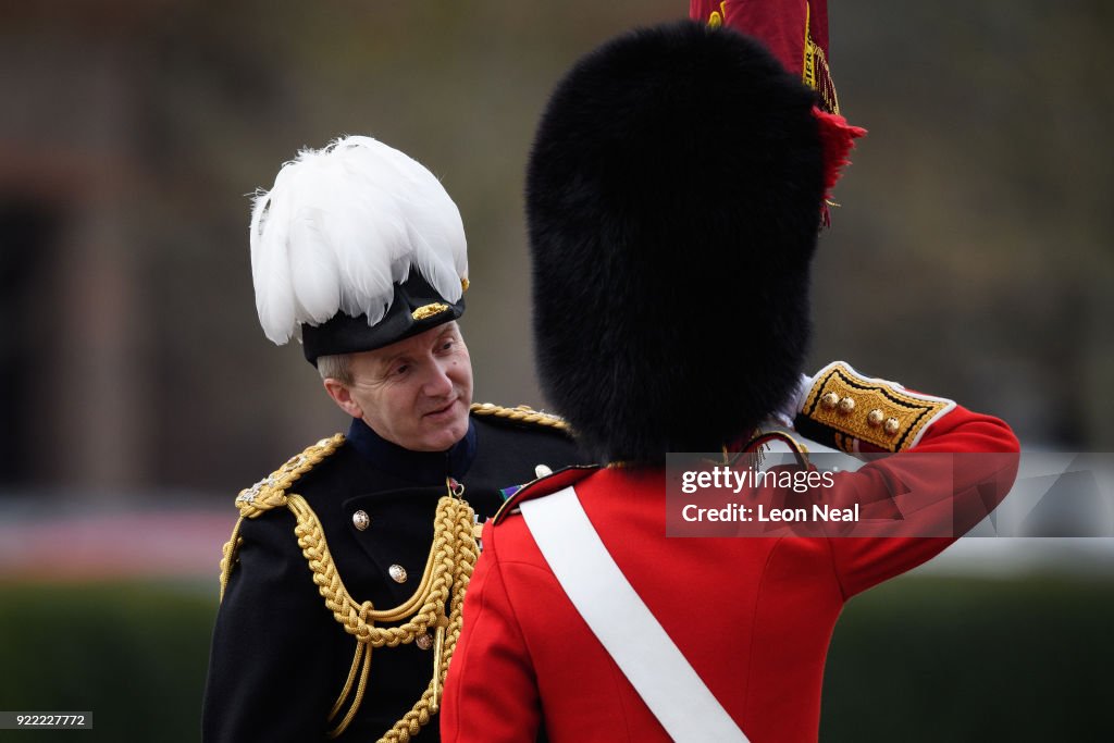 Major General's Inspection Of The 1st Battalion Coldstream Guards