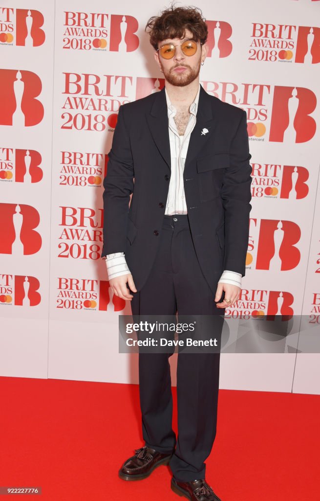 The BRIT Awards 2018 - VIP Arrivals