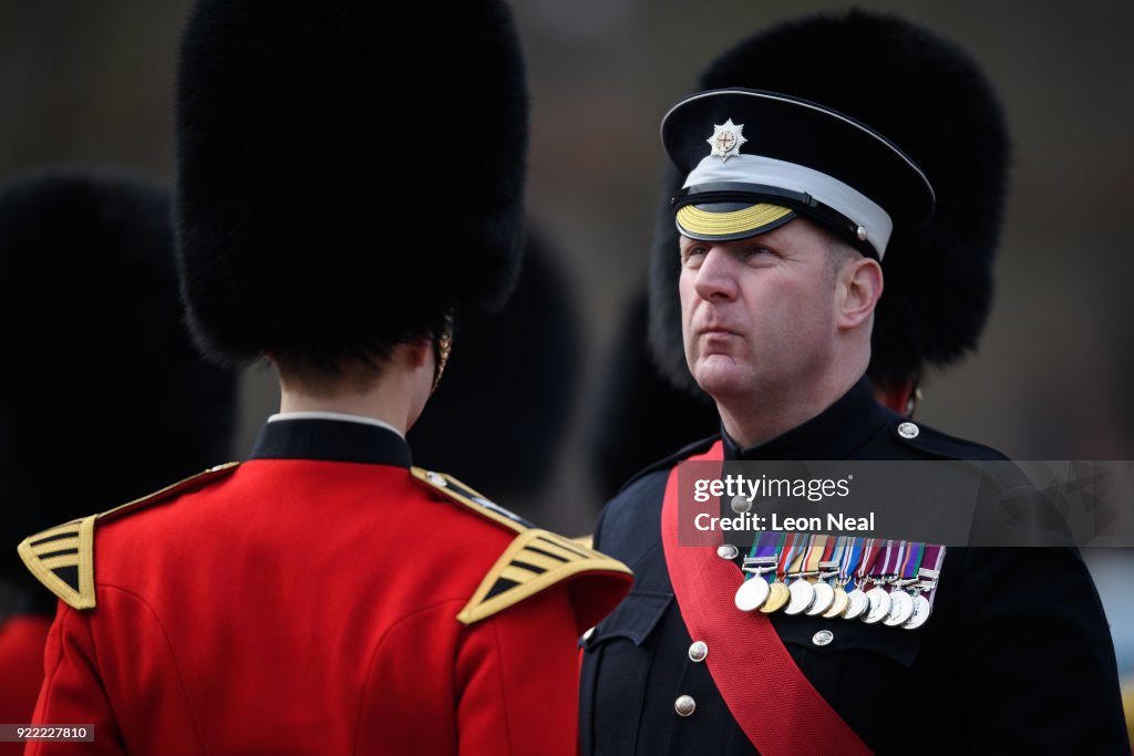 Major General's Inspection Of The 1st Battalion Coldstream Guards