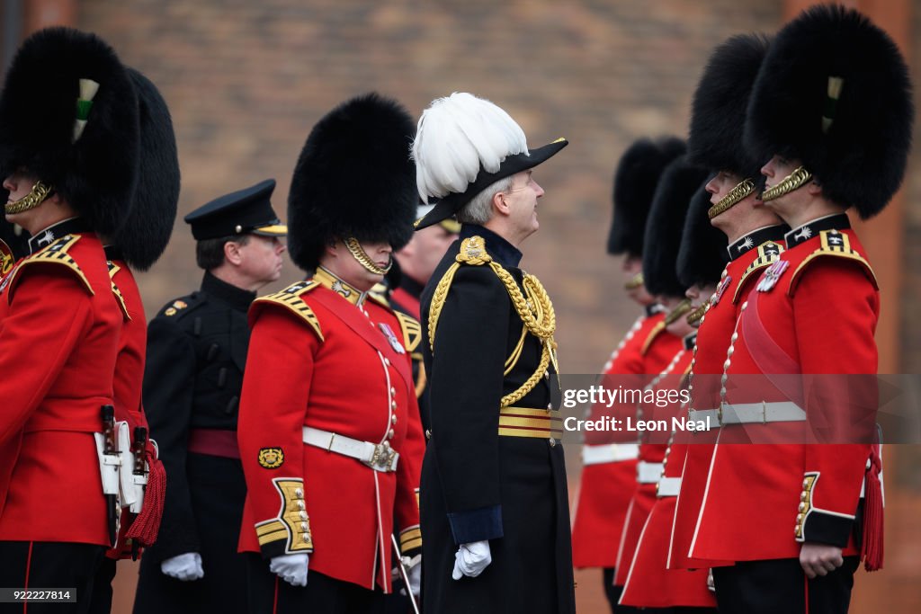 Major General's Inspection Of The 1st Battalion Coldstream Guards