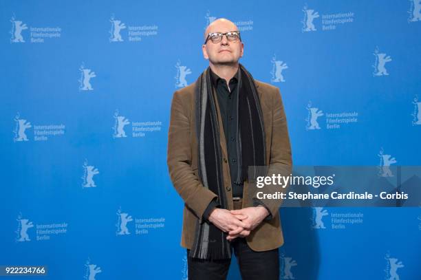 Steven Soderbergh poses at the 'Unsane' photo call during the 68th Berlinale International Film Festival Berlin at Grand Hyatt Hotel on February 21,...