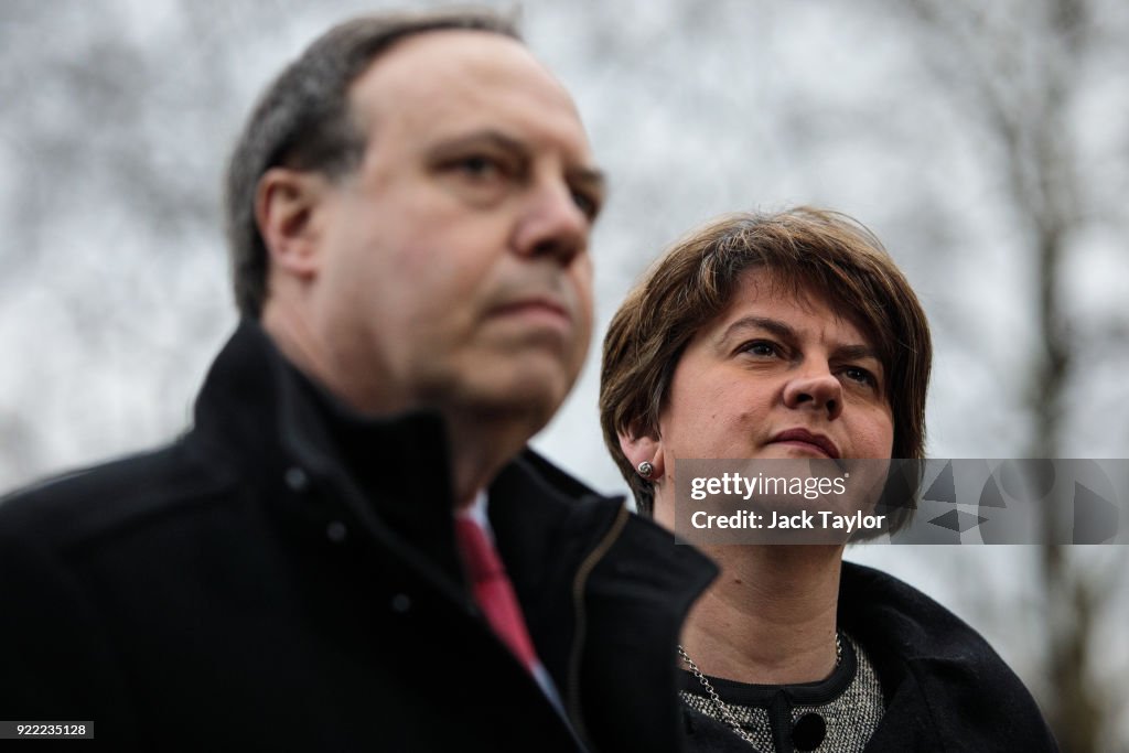 Sinn Fein And The DUP Meet British Prime Minister In London After Power-sharing Talks Fail