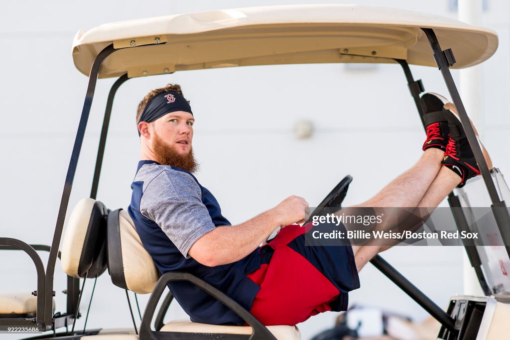 Boston Red Sox Spring Training Workout