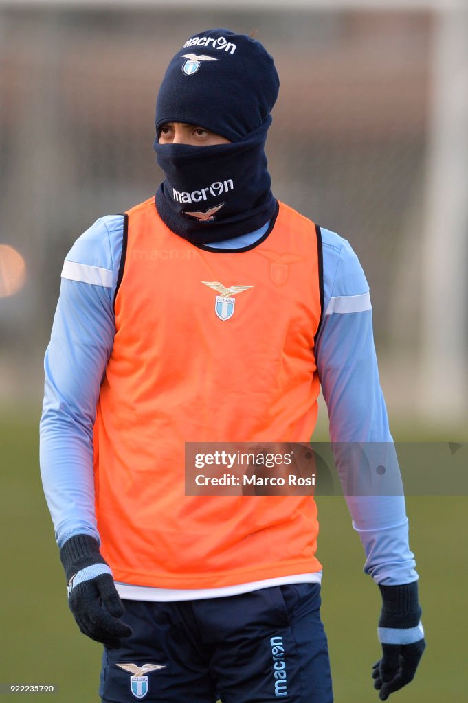 SS Lazio Training Session And Press Conference