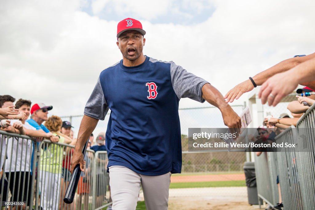 Boston Red Sox Spring Training Workout