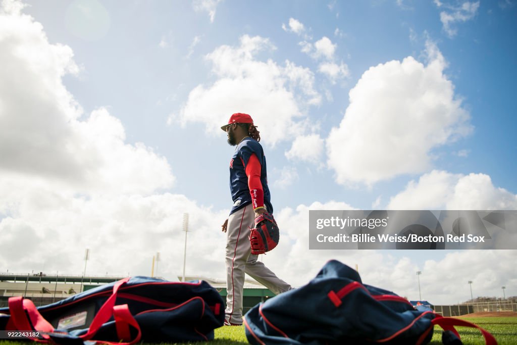 Boston Red Sox Spring Training Workout