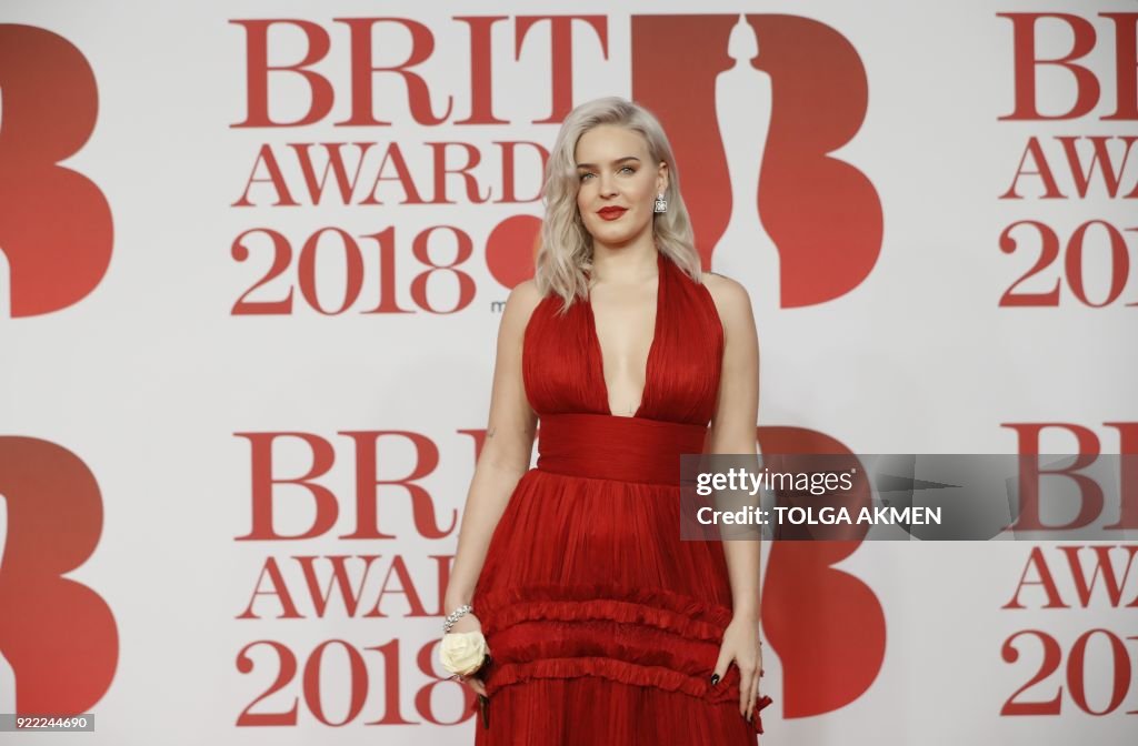 BRITAIN-ENTERTAINMENT-MUSIC-AWARD-BRITS