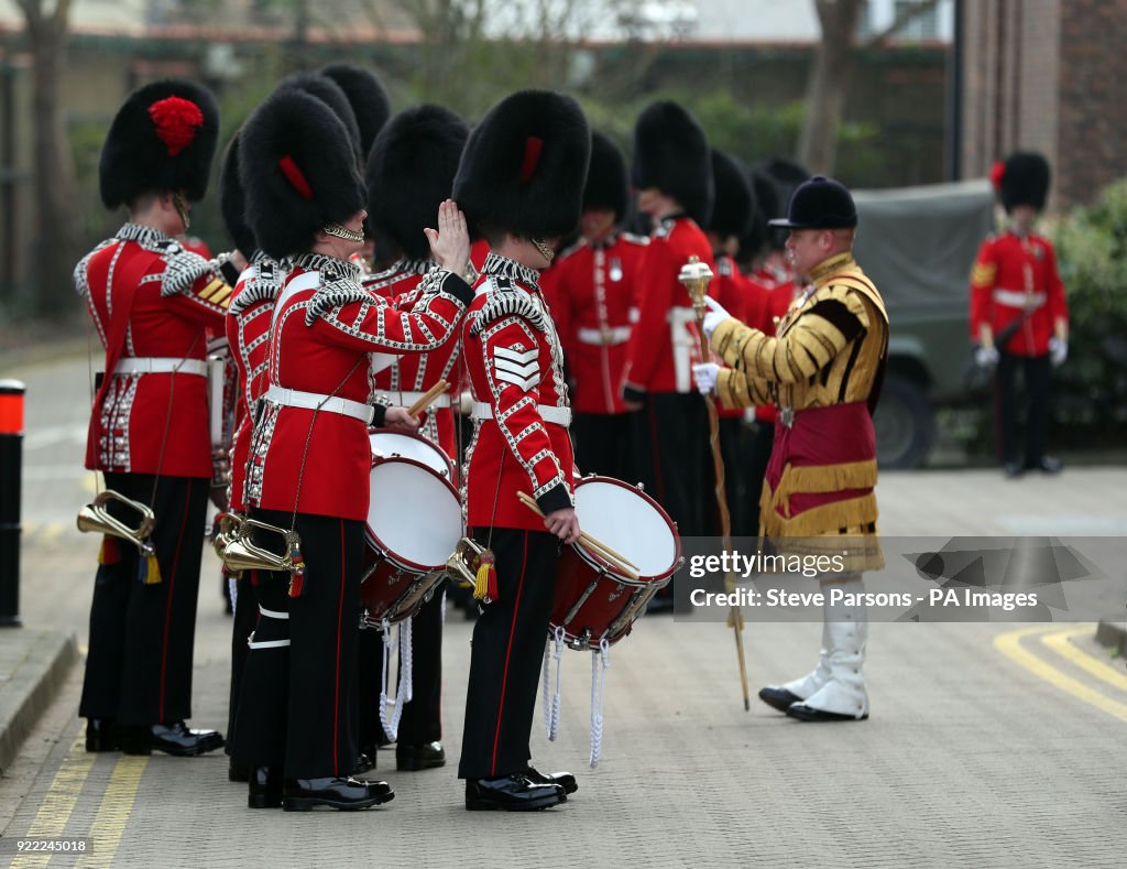 Coldstream Guards inspection