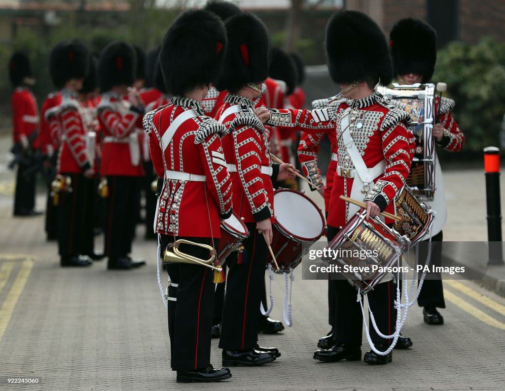 Coldstream Guards inspection