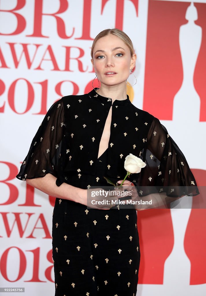 The BRIT Awards 2018 - Red Carpet Arrivals