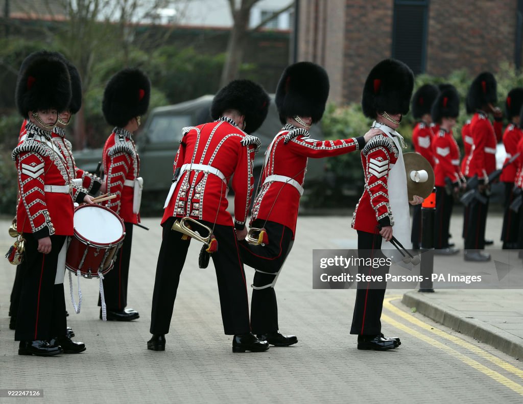 Coldstream Guards inspection