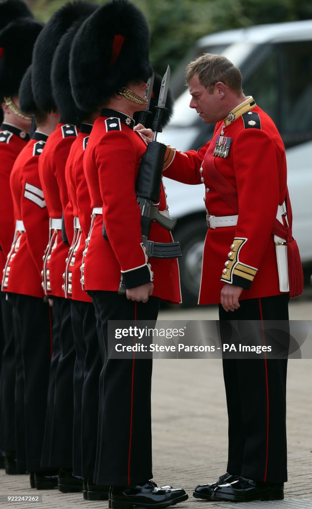 Coldstream Guards inspection