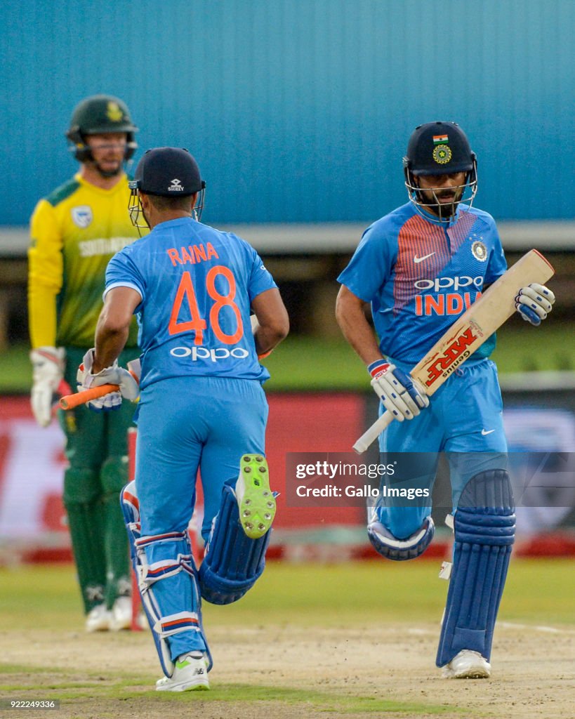 South Africa v India - T20 International