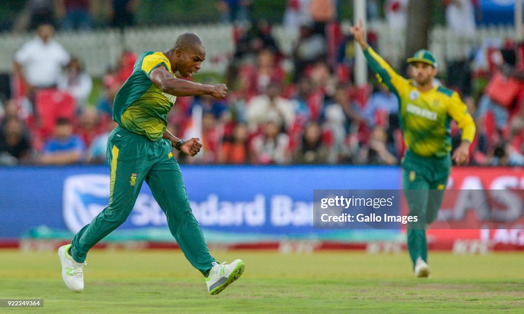 South Africa v India - T20 International