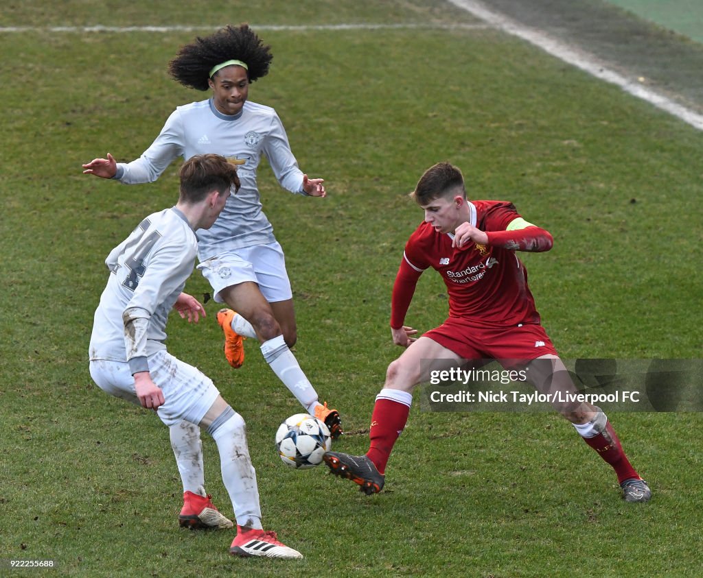 Liverpool v Manchester United: UEFA Youth League