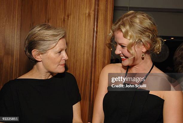 Mary Harron, director and Gretchen Mol