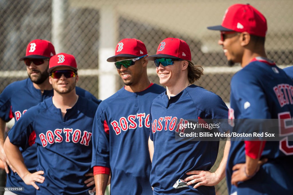 Boston Red Sox Spring Training Workout