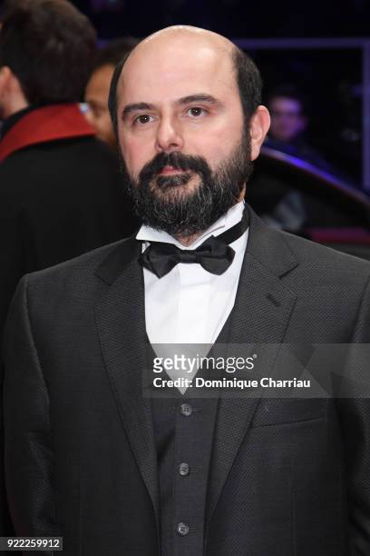 Ali Mosaffa attends the 'Pig' premiere during the 68th Berlinale International Film Festival Berlin at Berlinale Palast on February 21, 2018 in...