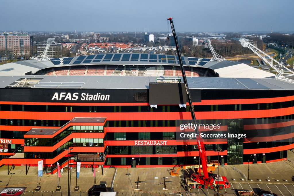 Videowall AZ Alkmaar...