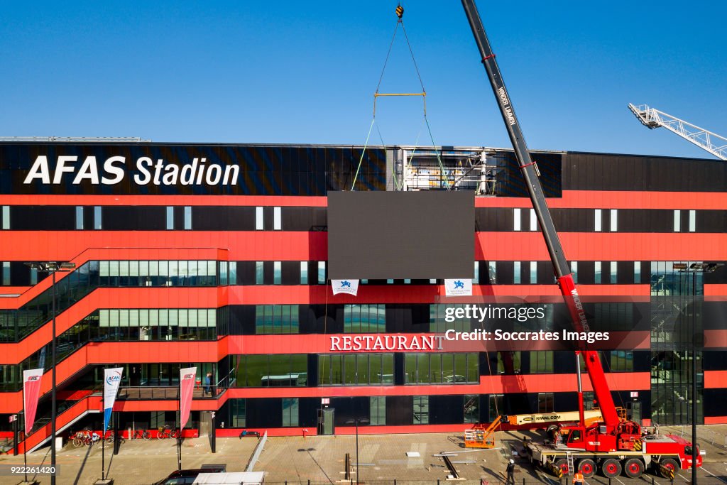 Videowall AZ Alkmaar...