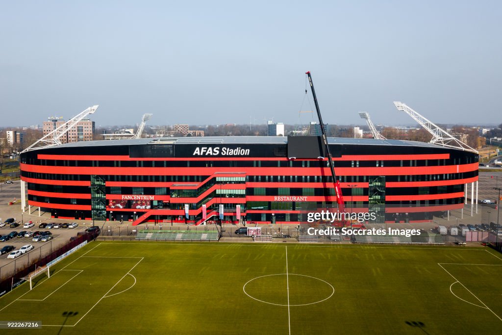 Videowall AZ Alkmaar...