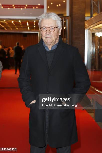 Henry Huebchen attends the 'Partisan' premiere during the 68th Berlinale International Film Festival Berlin at Kino International on February 21,...