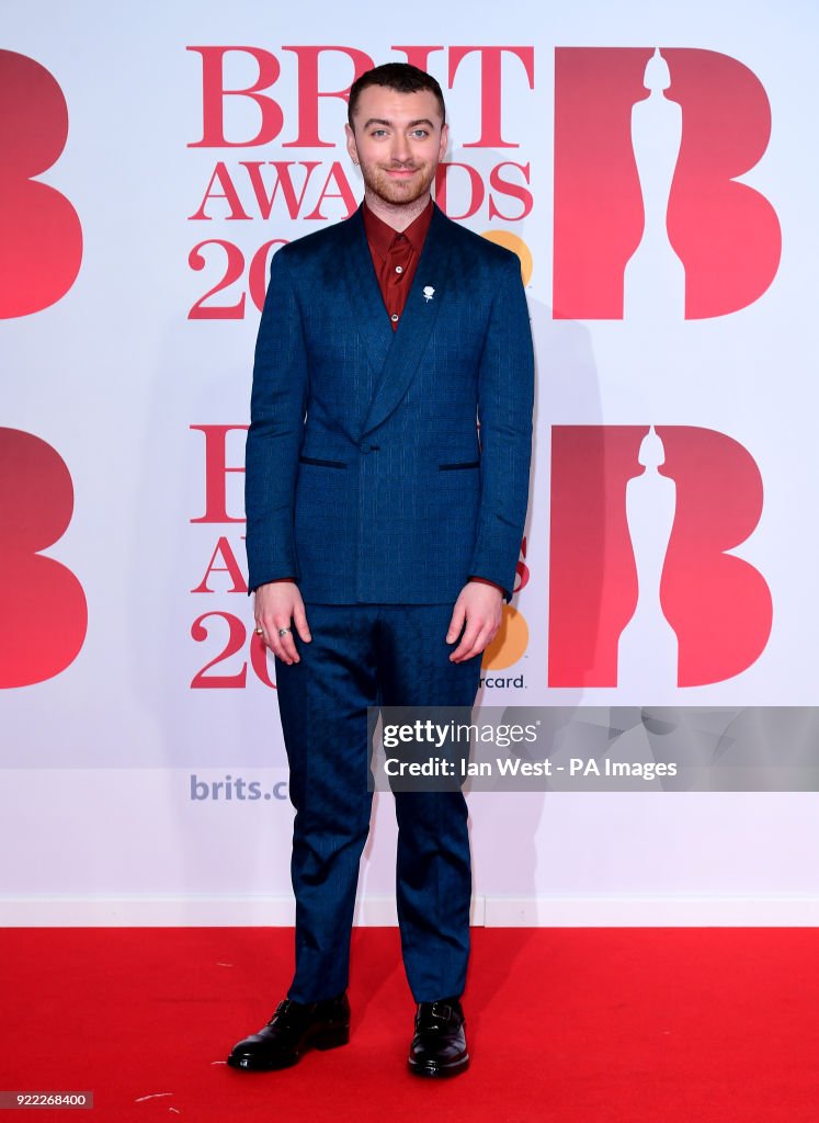 Brit Awards 2018 - Arrivals - London