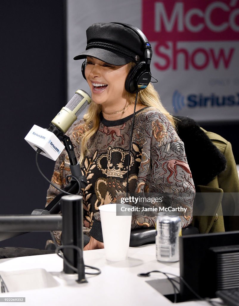 Celebrities Visit SiriusXM - February 21, 2018