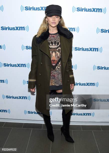 Lala Kent visits SiriusXM at SiriusXM Studios on February 21, 2018 in New York City.