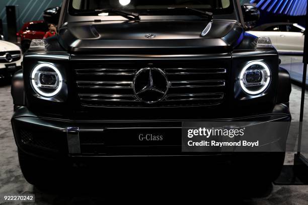 Mercedes Benz G Class is on display at the 110th Annual Chicago Auto Show at McCormick Place in Chicago, Illinois on February 9, 2018.