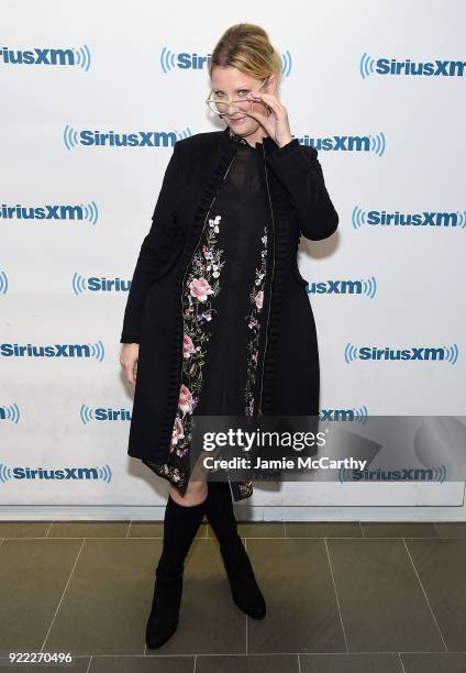 Sandra Lee visits SiriusXM at SiriusXM Studios on February 21, 2018 in New York City.