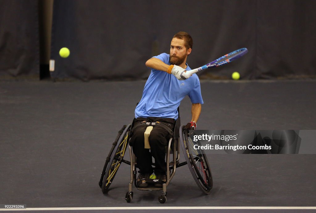 2018 Bolton Indoor Wheelchair Tennis Tournament